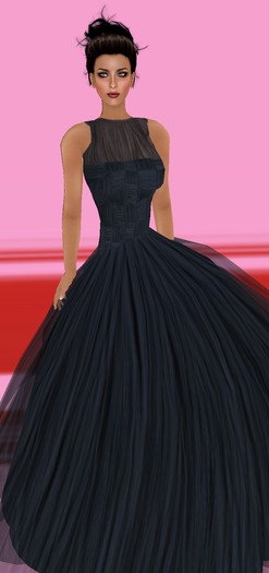 #484 Wetherby's - Doris GOWN - Black