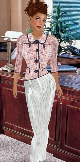 #479 Wetherby's Jackie Outfit - (White)