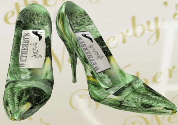 #472 Wetherby's Soledad  - Stilettos - Green