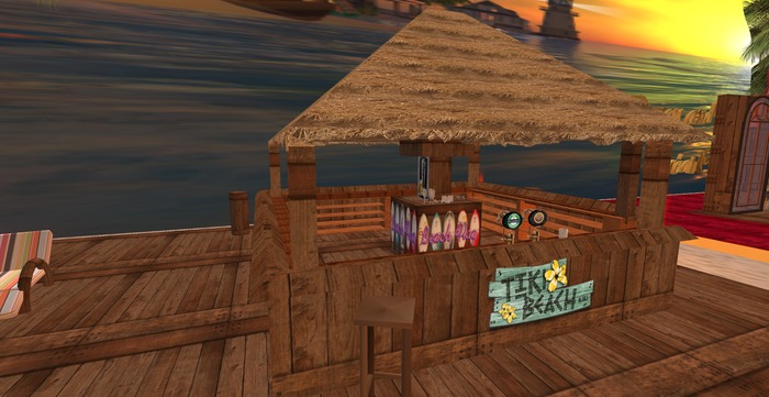 tiki beach love