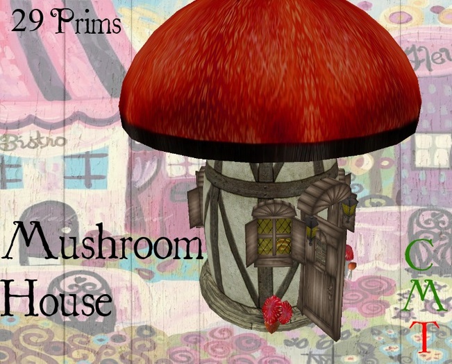Kath's Attic-Mushroom House