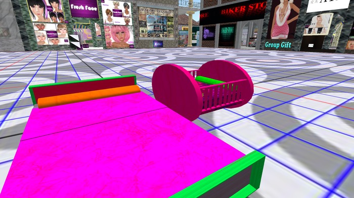 CAMA E BERÇO DE BEBE