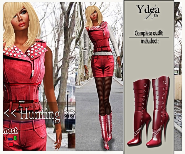 *Ydea* Hunting red