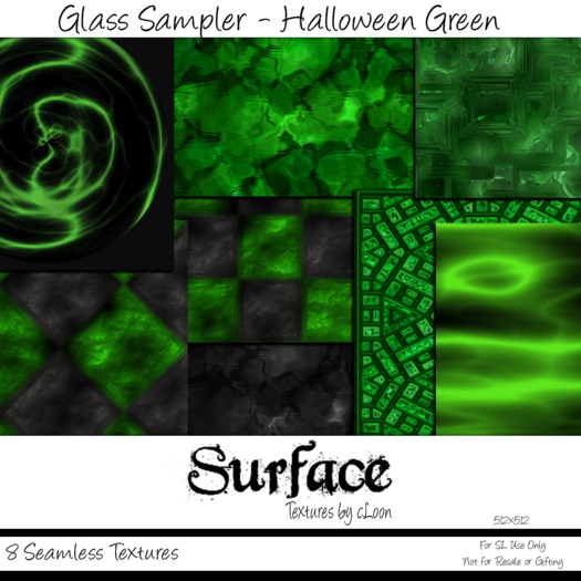 Surface - Glass Sampler - Halloween Green *Promo*