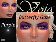 Voia Tattoo Butterfly Gaze Purple