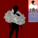 *The Seer* Fur Off Shoulder Bolero (box)