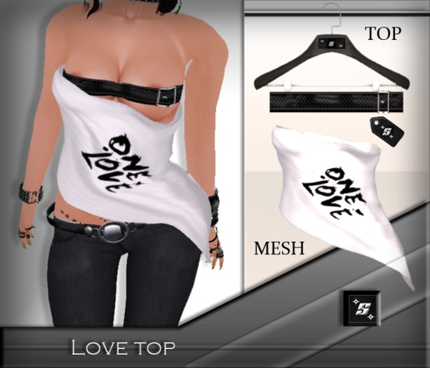 [Sx]Love Top W - Mesh -