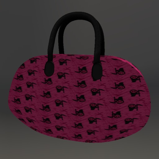 Pink Reaper Mesh Animated Handbag box