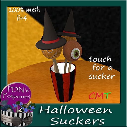 PDN: Halloween Suckers  Boxed