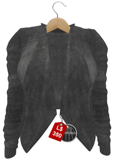 J.H.C. *Suzy* Suede Jacket (GRAY)