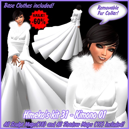 [FULL PERMS]Himeko's kit 31 - Kimono 01