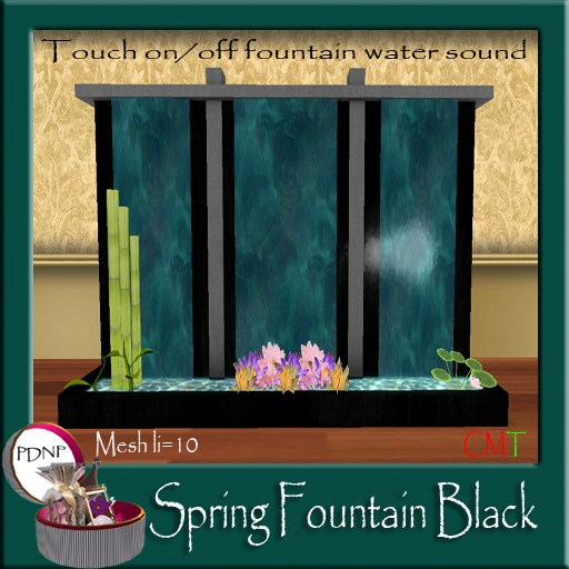 PDN: Spring Fountain Walnut boxed