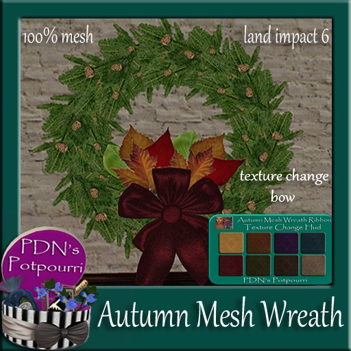 PDN: Autumn Mesh Wreath Boxed