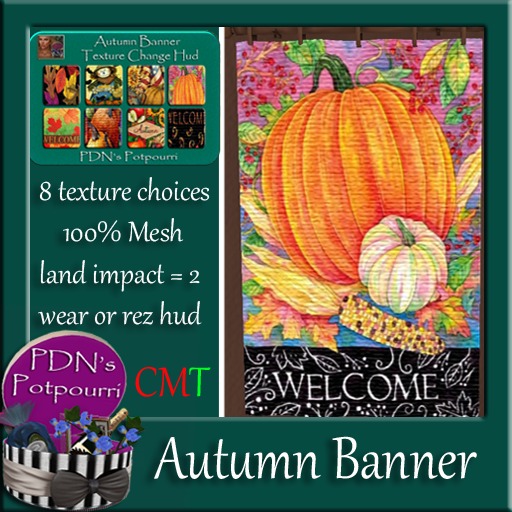 PDN: Halloween Banner Boxed