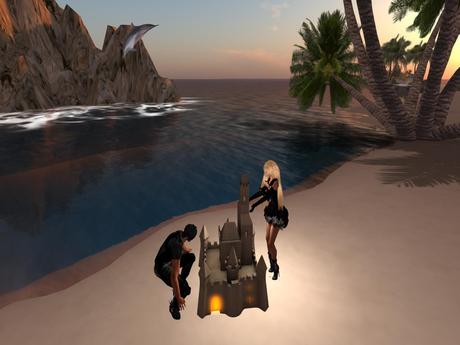 Second Life Scenes Second Life Marketplace - Box **SandCastle** Builder Scene by Lucylla ...