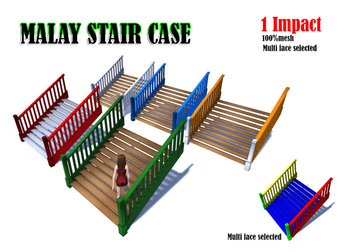 [MESH] Full Perm MALAY Staircase 