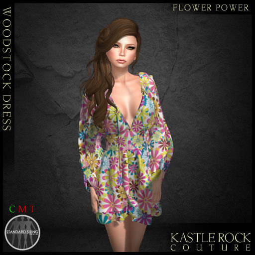 :KR: Woodstock Dress - FlowerPower
