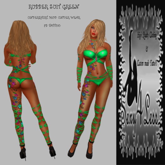 S4L RUBBER SUIT GREEN