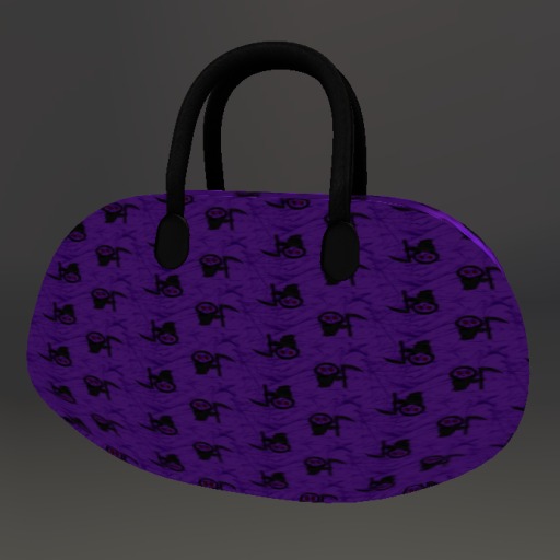 Violet Reaper Mesh Animated Handbag box