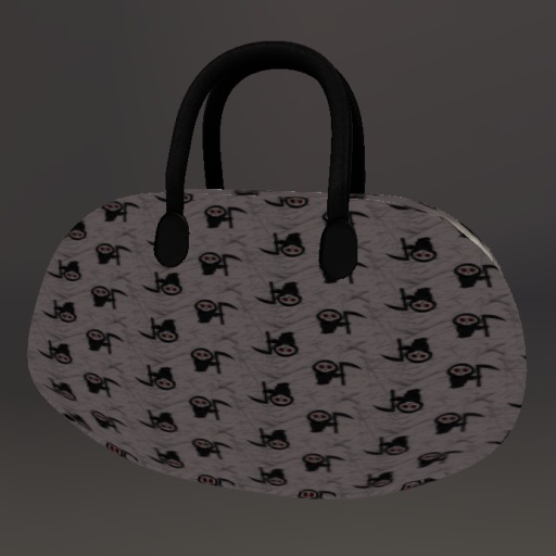 Smoke Reaper Mesh Animated Handbag