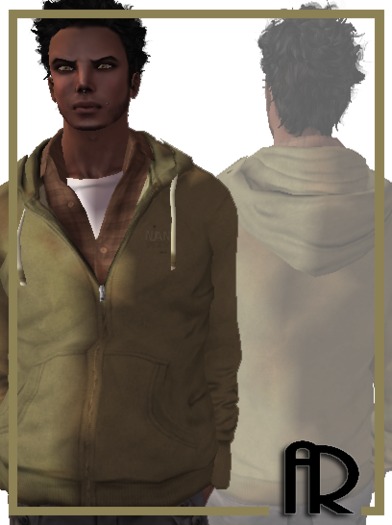 [AR] The Hoodie jacket Caqui