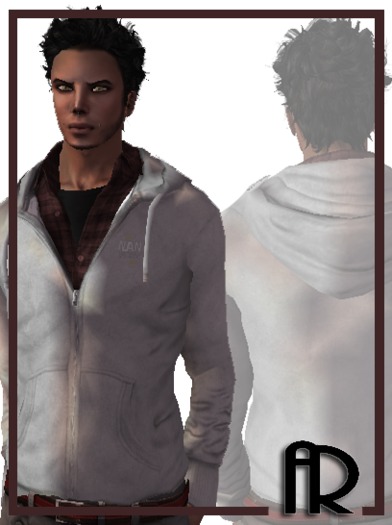 [AR] The Hoodie jacket White
