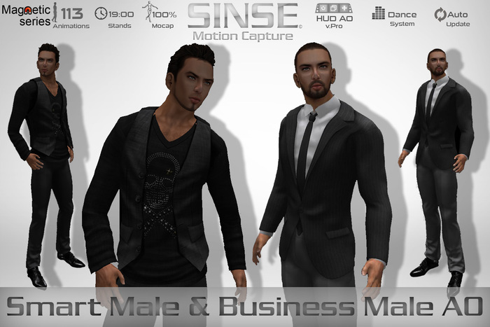 [SINSE] Smart Male & Business Male AO Motion Capture