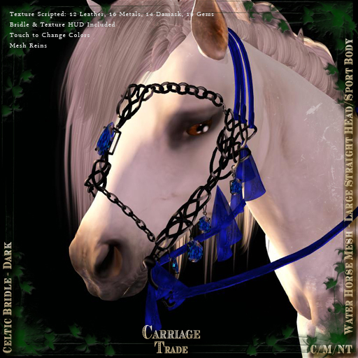 @CT@ Celtic Bridle WHM-L Dark