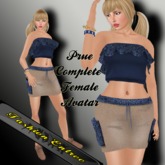 Fashion entree Prue Complete Female Avatar Demo