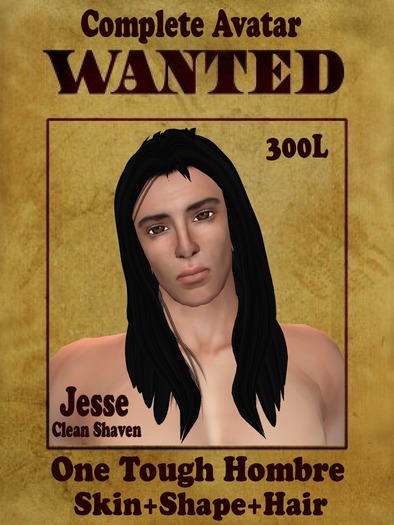 Jesse Clean Shaven Complete Avatar
