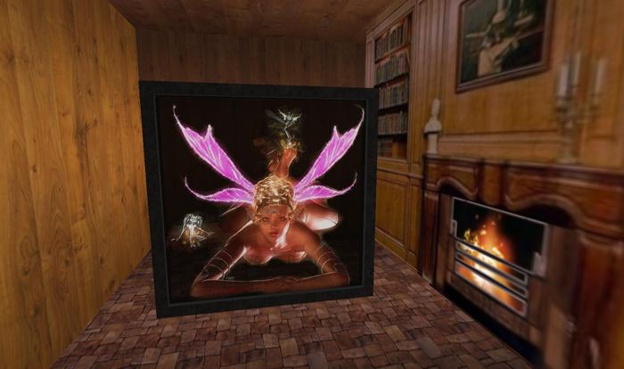 Pink Fairy Room Divider/Window