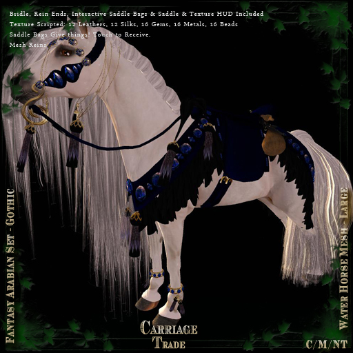 @CT@ Fantasy Arabian Tack Set (Boxed) 