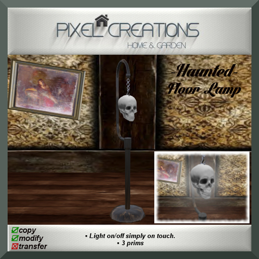 [PC] HAUNTED - FLOOR LAMP (Boxed)