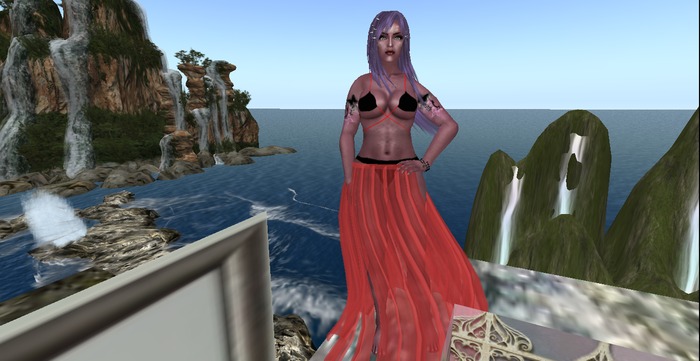 ~FT~ beach outfit(pink and black)