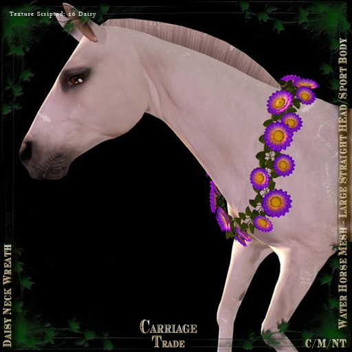 @CT@ Daisy Neck Wreath WHM-L