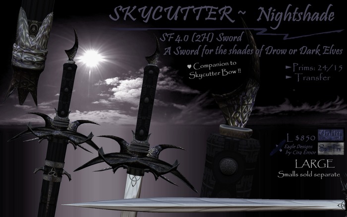 SKYCUTTER Nightshade (SF-2H) - Large