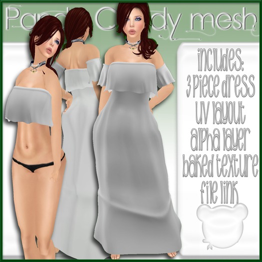 **PC** Mesh Boho Dress 001 - Bag