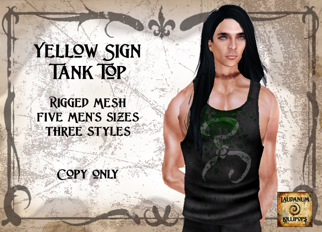 Yellow Sign Men's Tank