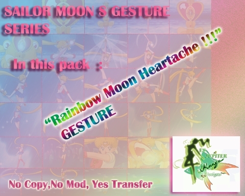 GESTURE-RAINBOW MOON HEARTACHE