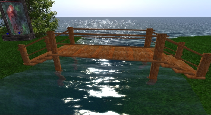 Low prim wooden Bridge (small)