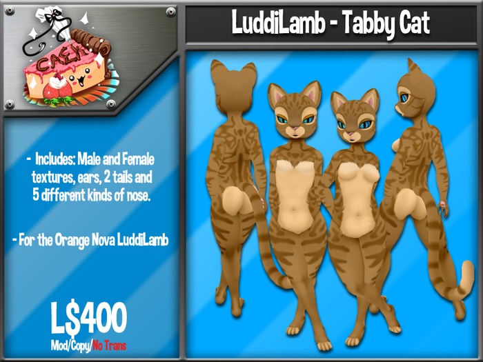 [CAEK!] - ON LuddiLamb - Cotton CandyTabby