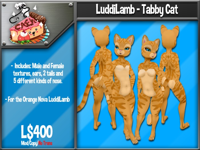 [CAEK!] - ON LuddiLamb - Cotton CandyTabby