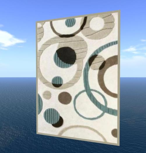 RUG MODERN BEIGE 88,V