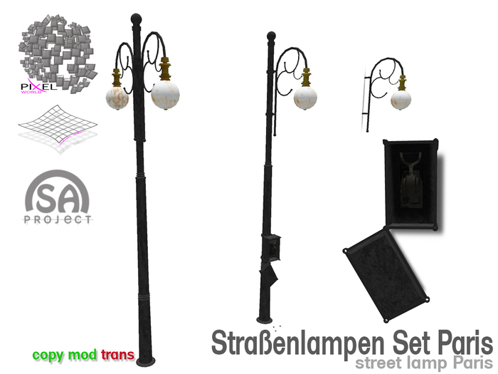 SA STREET LAMP PARIS DEMO
