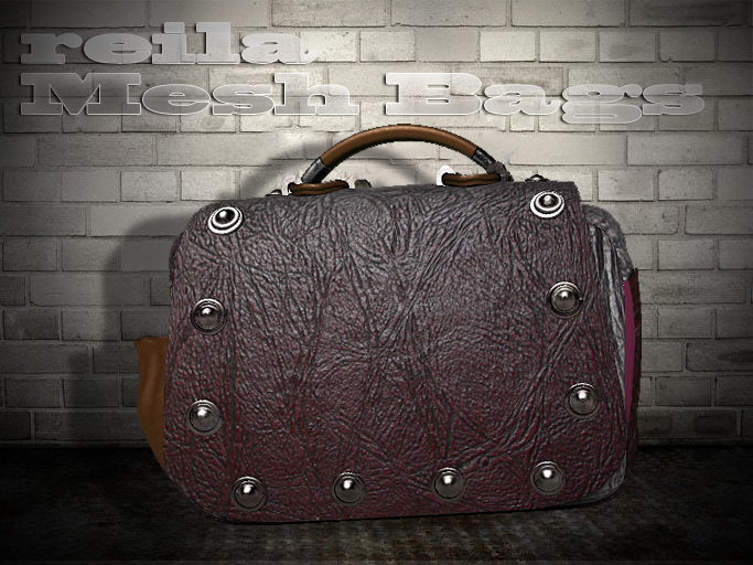 Reila:::Mesh Bag (brown) 
