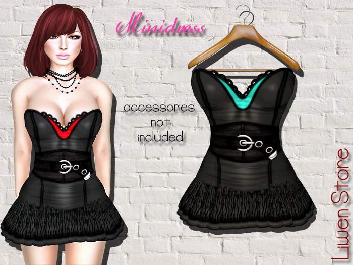 .::LIWEN::. Sexy Mini Dress Blue