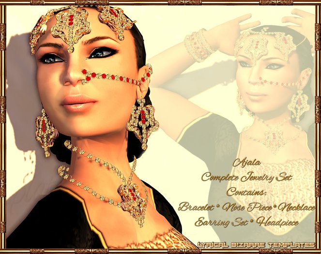 !Lyrical B!zarre Templates! - Ajala Jewelry Pack FP 