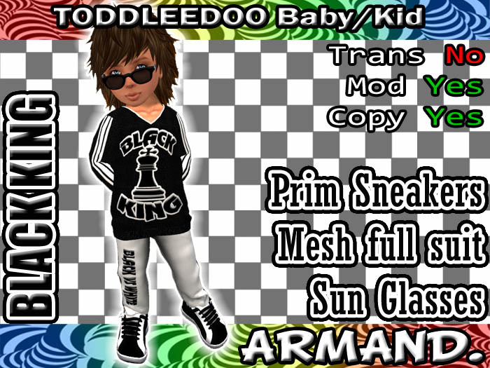 --ARMAND-- BLACK VS WHITE - BLACK KING