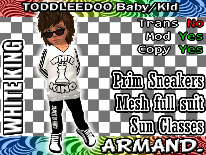 --ARMAND-- BLACK VS WHITE - WHITE KING