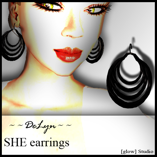 [glow] Studio SHE earrings